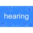 hearing hearing