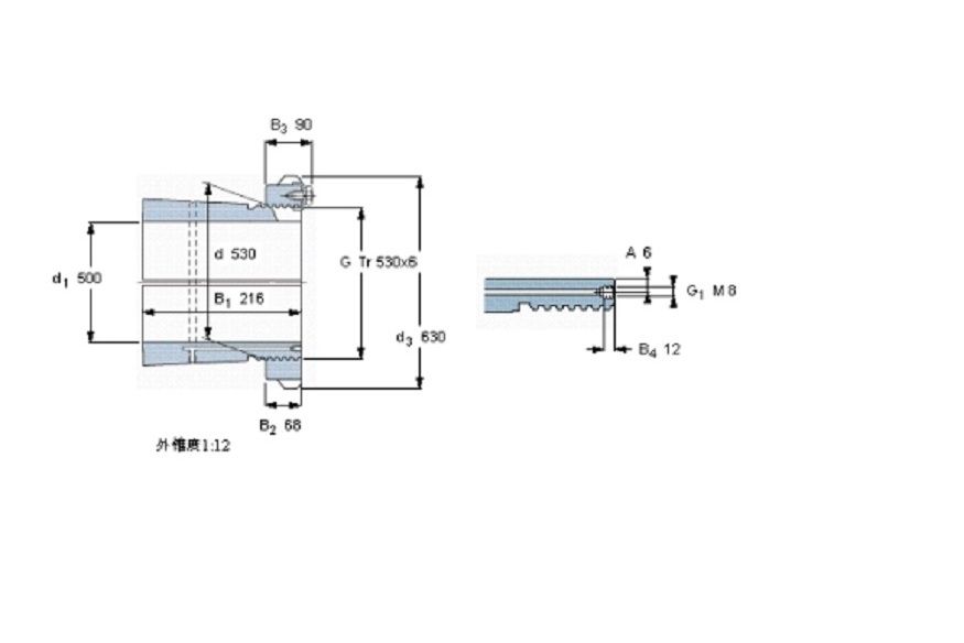 SKF OH39/530HE軸承 SKF OH39/530HE軸承