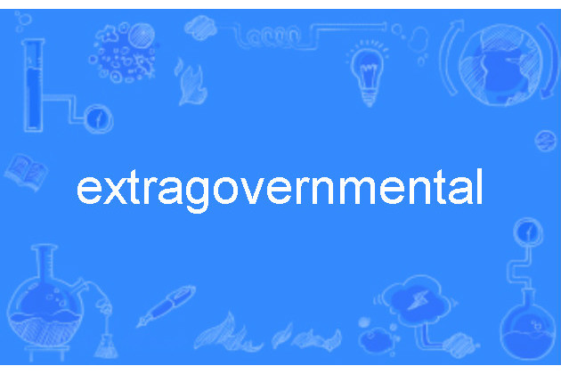 extragovernmental extragovernmental