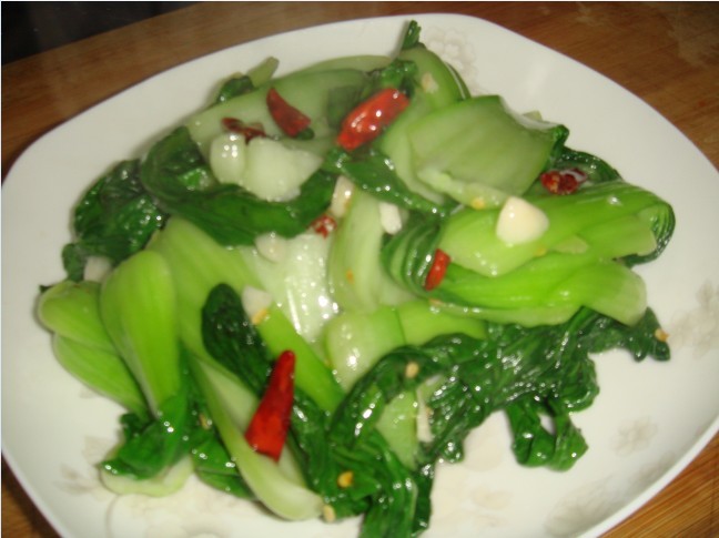 上海青泡菜