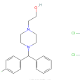 4-[（4-氯苯基）苯甲基]-1-哌啶乙醇二鹽酸鹽