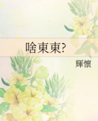 啥東東? 啥東東?