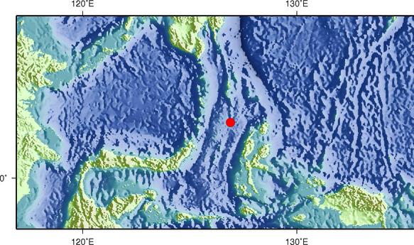 印尼馬魯古海發生5.2級地震