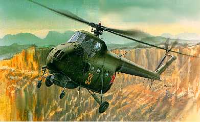 米里的代表作:米4直升機