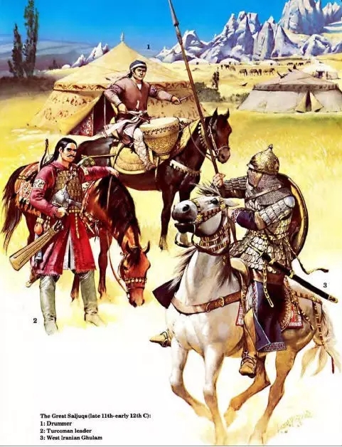 來自中亞的突厥騎兵
