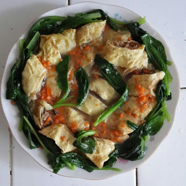 油菜春卷 油菜春卷