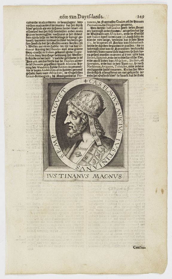1621年注Flavius Anicius Iustinianus的書籍