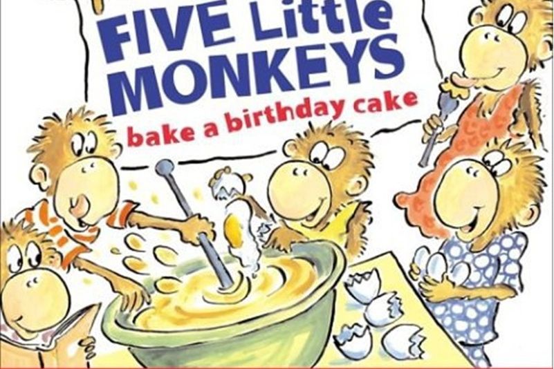 Five Little Monkeys Bake a Birthday Cake Five Little Monkeys Bake a Birthday Cake