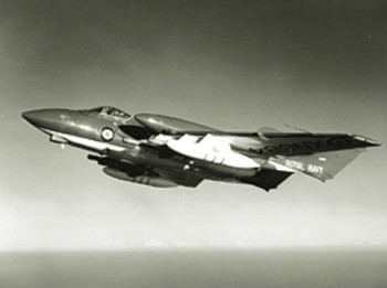 海雌狐戰機，飛機掛帶了4枚紅頭空空飛彈。