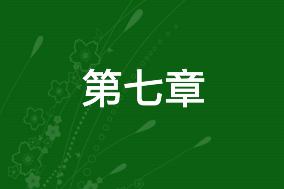 第七章 第七章