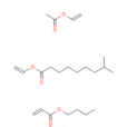 乙酸乙烯酯與支叔癸酸乙烯酯和丙烯酸丁酯的聚合物