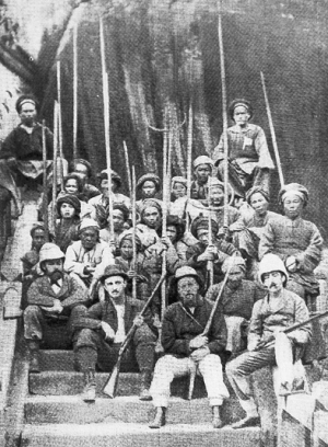 派屈克·曼森組織的廈門打虎隊（1874年）