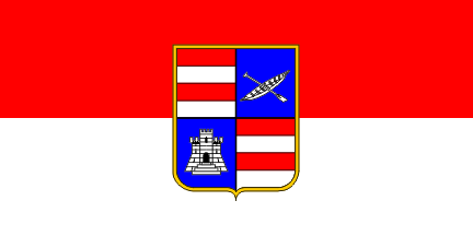 杜布羅夫尼克-奈雷特瓦縣的旗幟