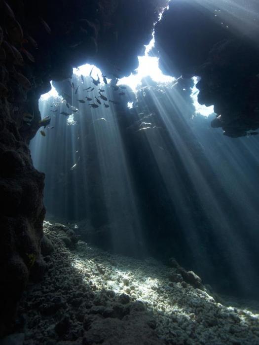 海底洞穴 海底洞穴