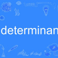 determinant determinant