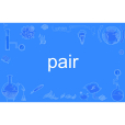 pair(英語單詞) pair(英語單詞)