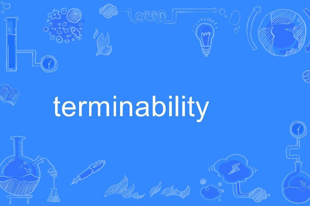 terminability terminability