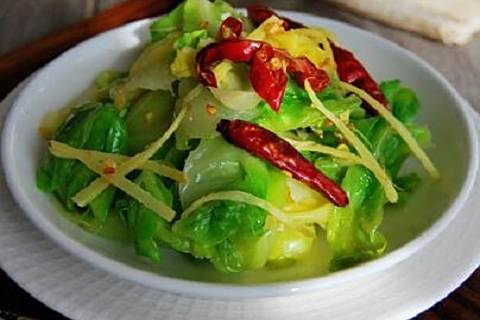 油熗包心菜 油熗包心菜