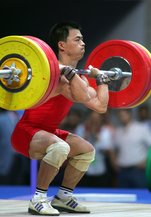 十運會男子舉重56公斤決賽冠軍喻廷孝