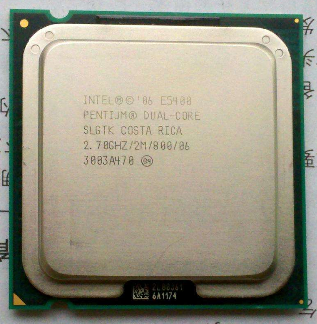 Intel酷睿2雙核E5400 Intel酷睿2雙核E5400