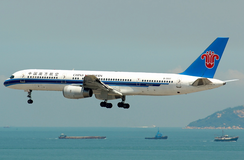 中國南方航空的波音757-200