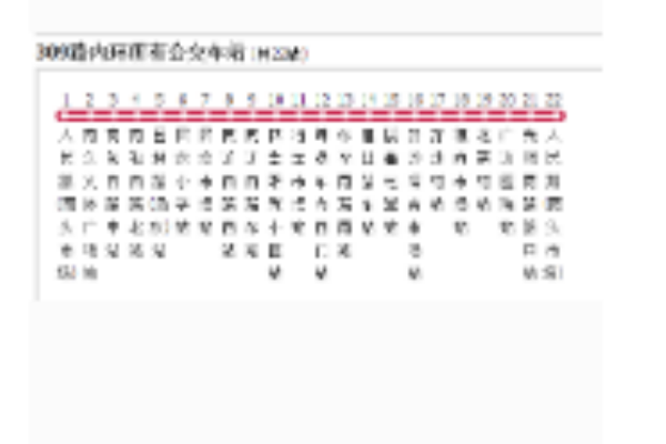 中山公交309路 中山公交309路