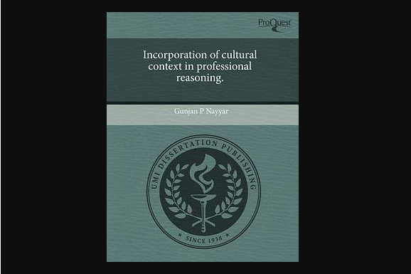 Incorporation of Cultural Context in Professional Reasoning. Incorporation of Cultural Context in Professional Reasoning.
