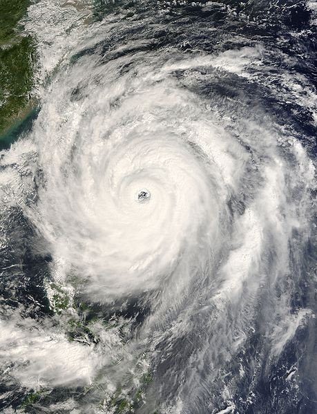 2007年超強颱風“羅莎”衛星雲圖