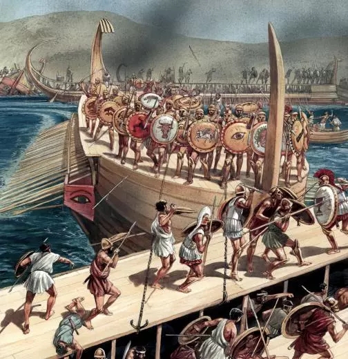改革戰術的敘拉古海軍 讓雅典人非常不適應