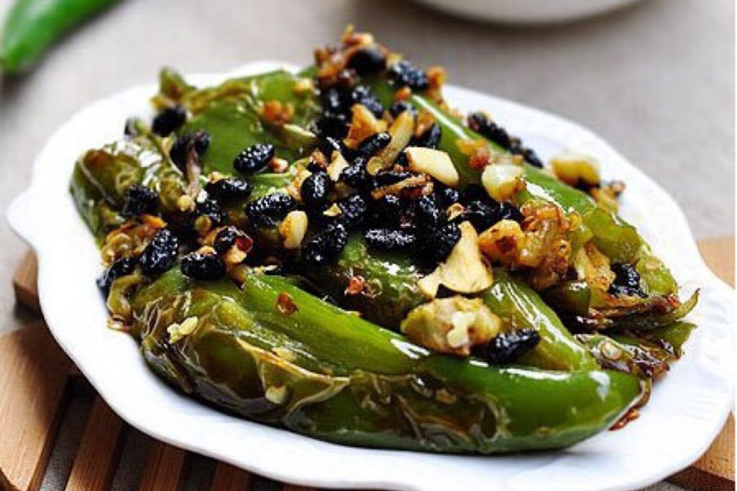 豆豉燒青椒 豆豉燒青椒