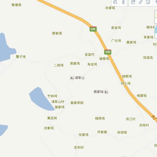 調軍山村 調軍山村
