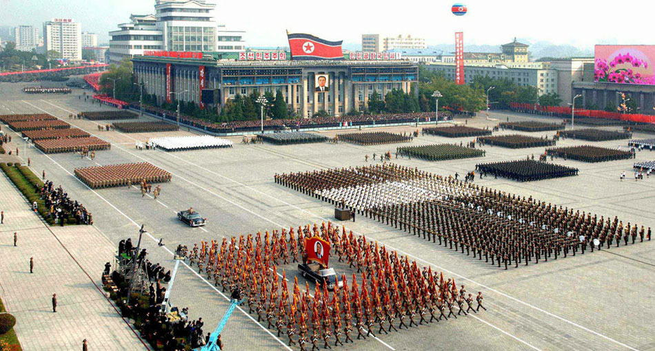 朝鮮閱兵