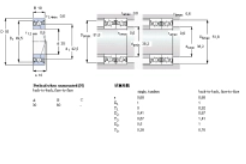 SKF SC71907DB/P7軸承 SKF SC71907DB/P7軸承
