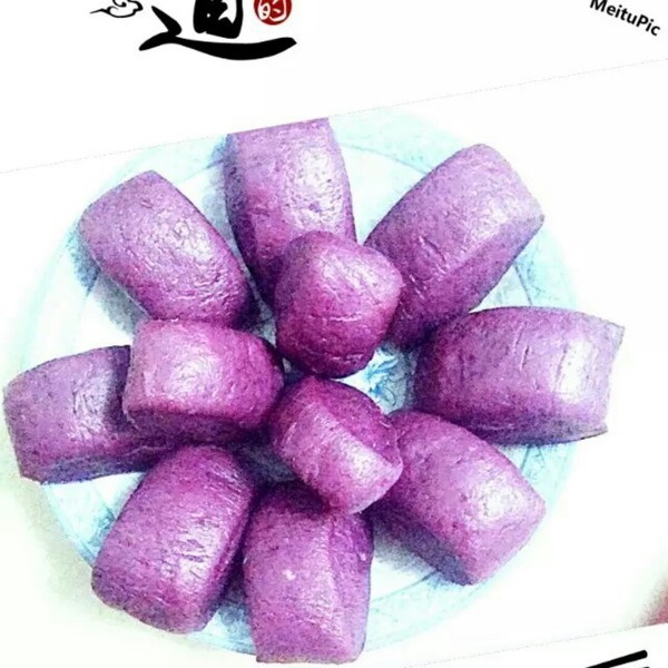 紫甘藍饅頭
