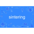 sintering sintering