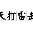 天打雷擊