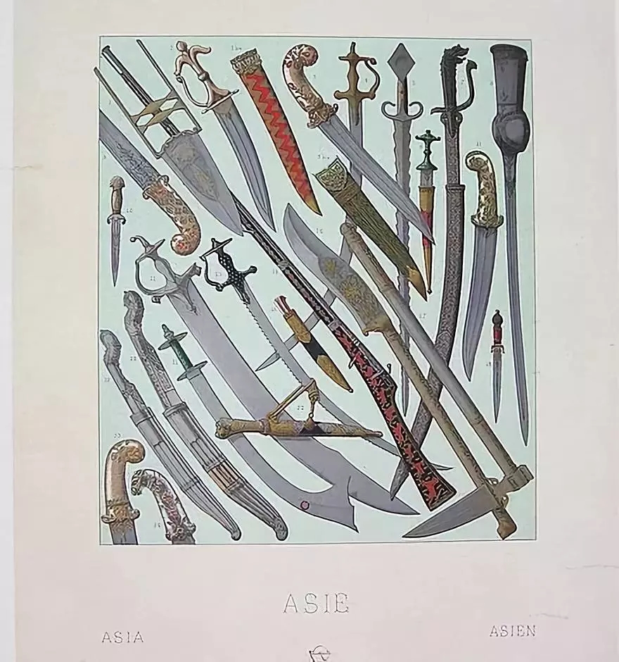 16世紀北印度常見的武器
