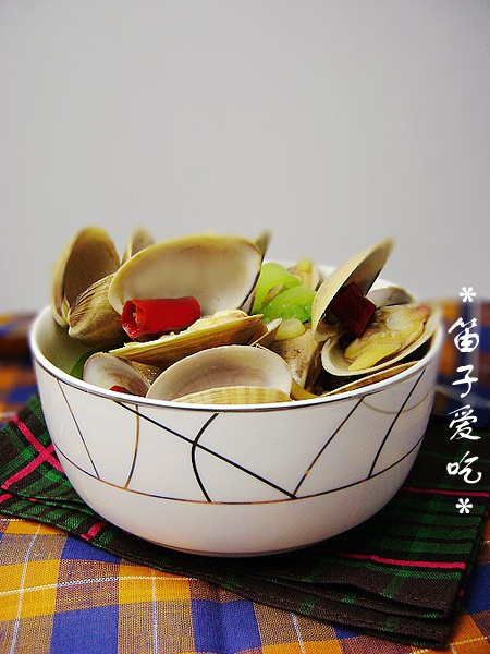 辣炒黃蛤 辣炒黃蛤