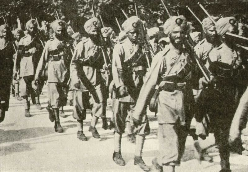 一戰時期的印度殖民軍隊