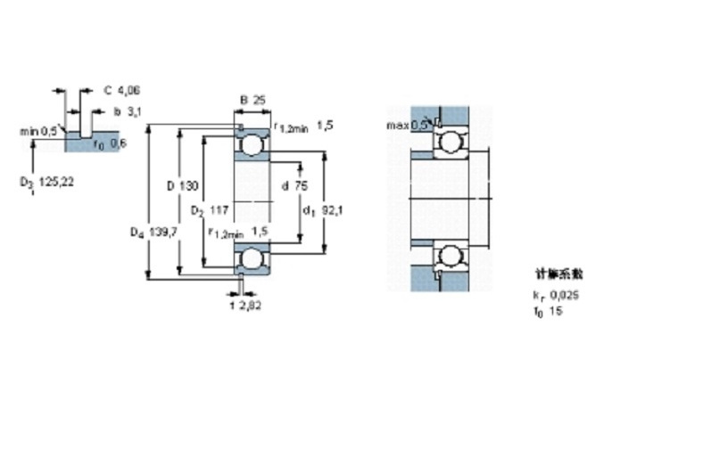SKF 6215N軸承 SKF 6215N軸承