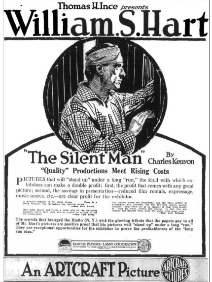 沉默的人(美國1917年William S. Hart執導的西部片) 沉默的人(美國1917年William S. Hart執導的西部片)
