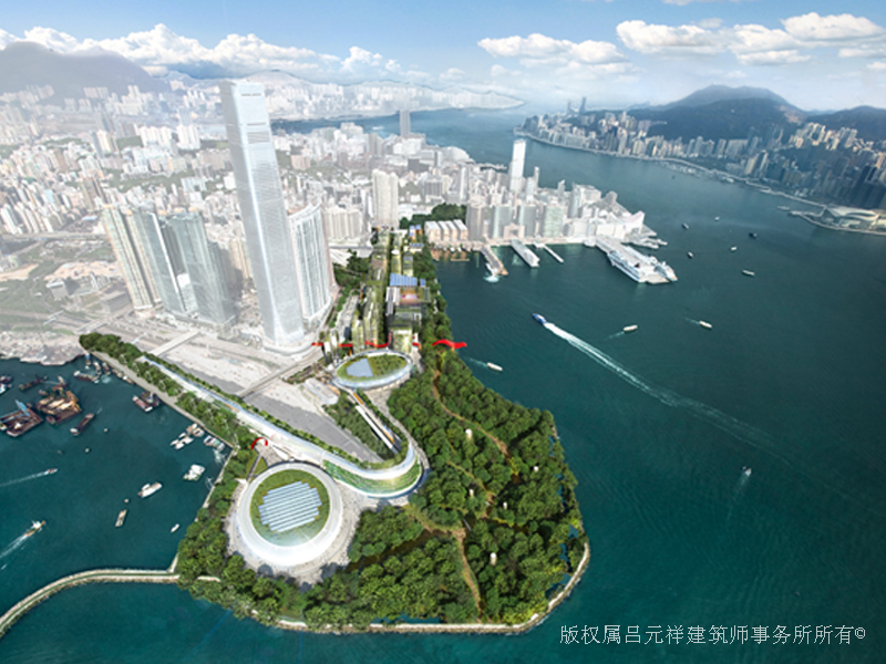 香港西九文化區概念設計