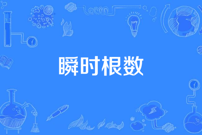 瞬時根數 瞬時根數