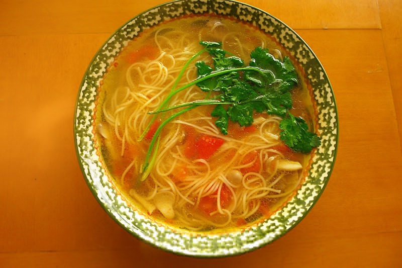 蔬菜湯麵 蔬菜湯麵