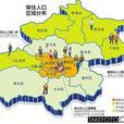 北京人口分布數據