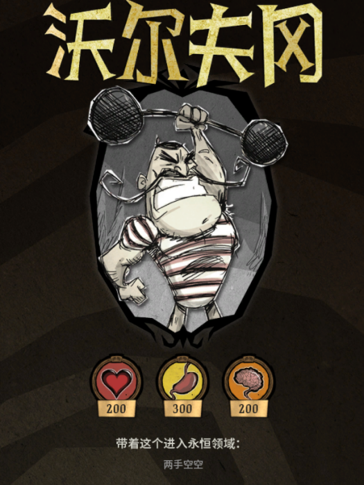 沃爾夫岡(《Don't Starve Together》里的冒險角色) 沃爾夫岡(《Don't Starve Together》里的冒險角色)