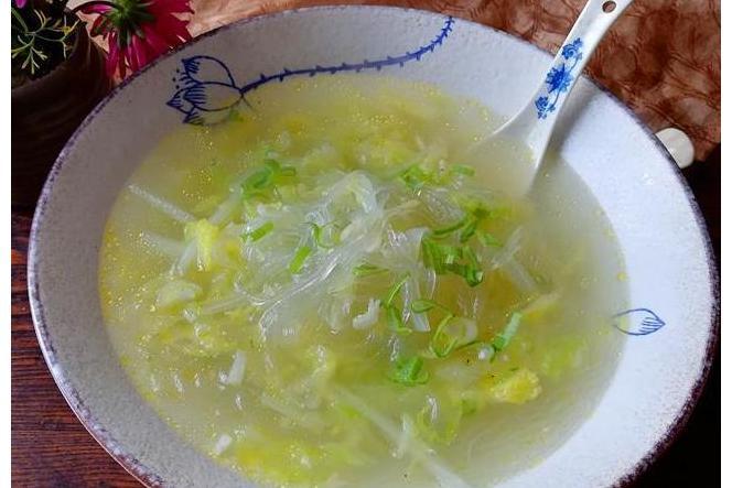 菜心冬粉湯 菜心冬粉湯