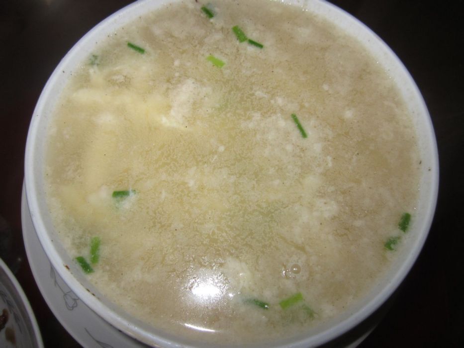 茭白蛋湯 茭白蛋湯