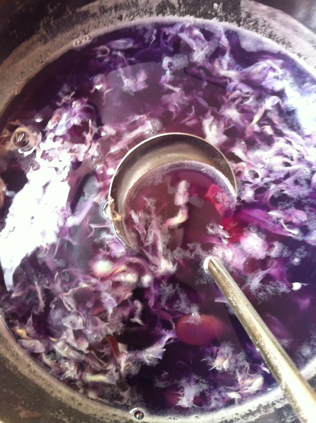 紫番薯糖水