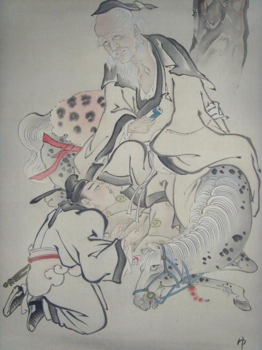 張良受書 張良受書